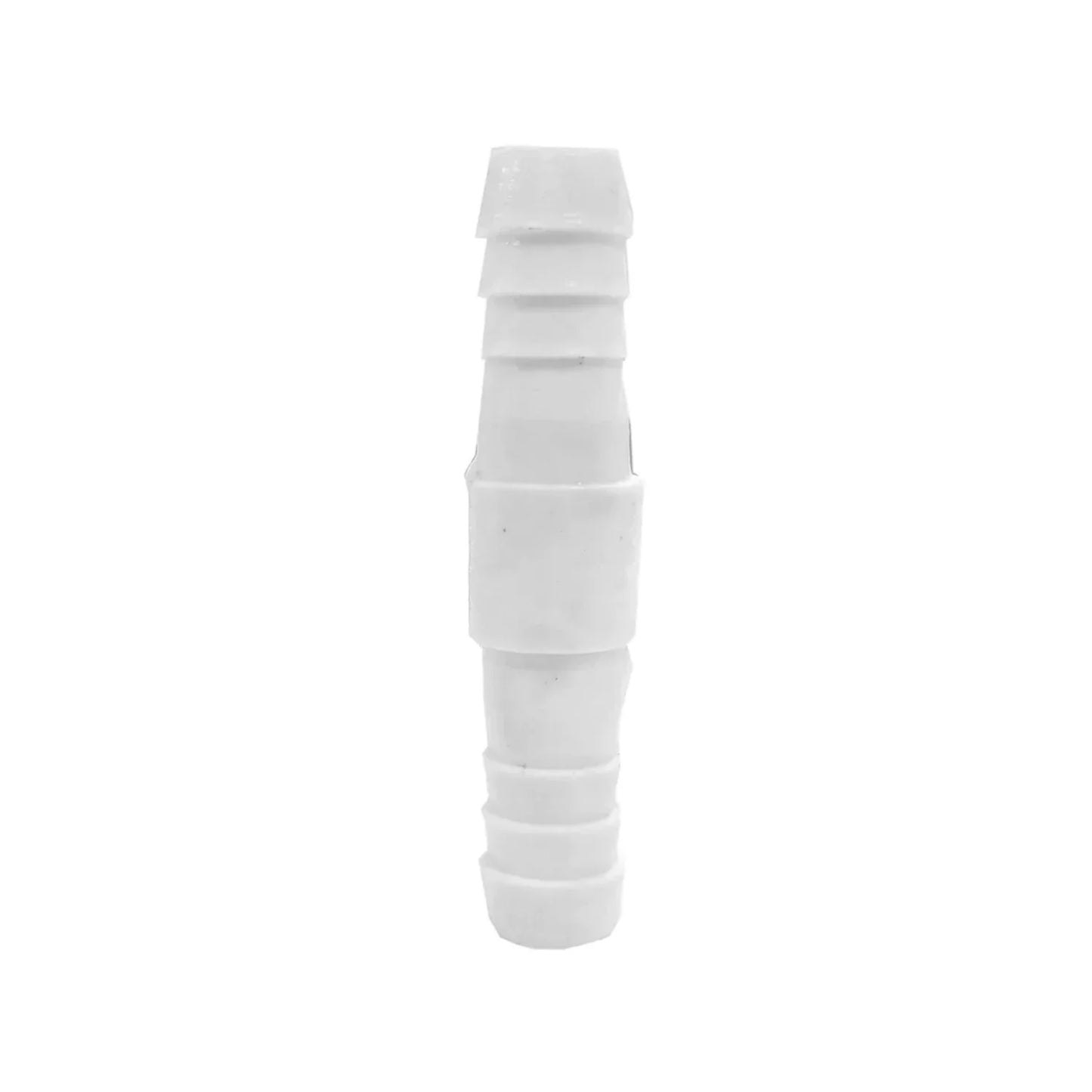 Elaborado de PVC,Niple de 3/8",Conexión resistente a la presión.,Ideal para conexiones de jardín.