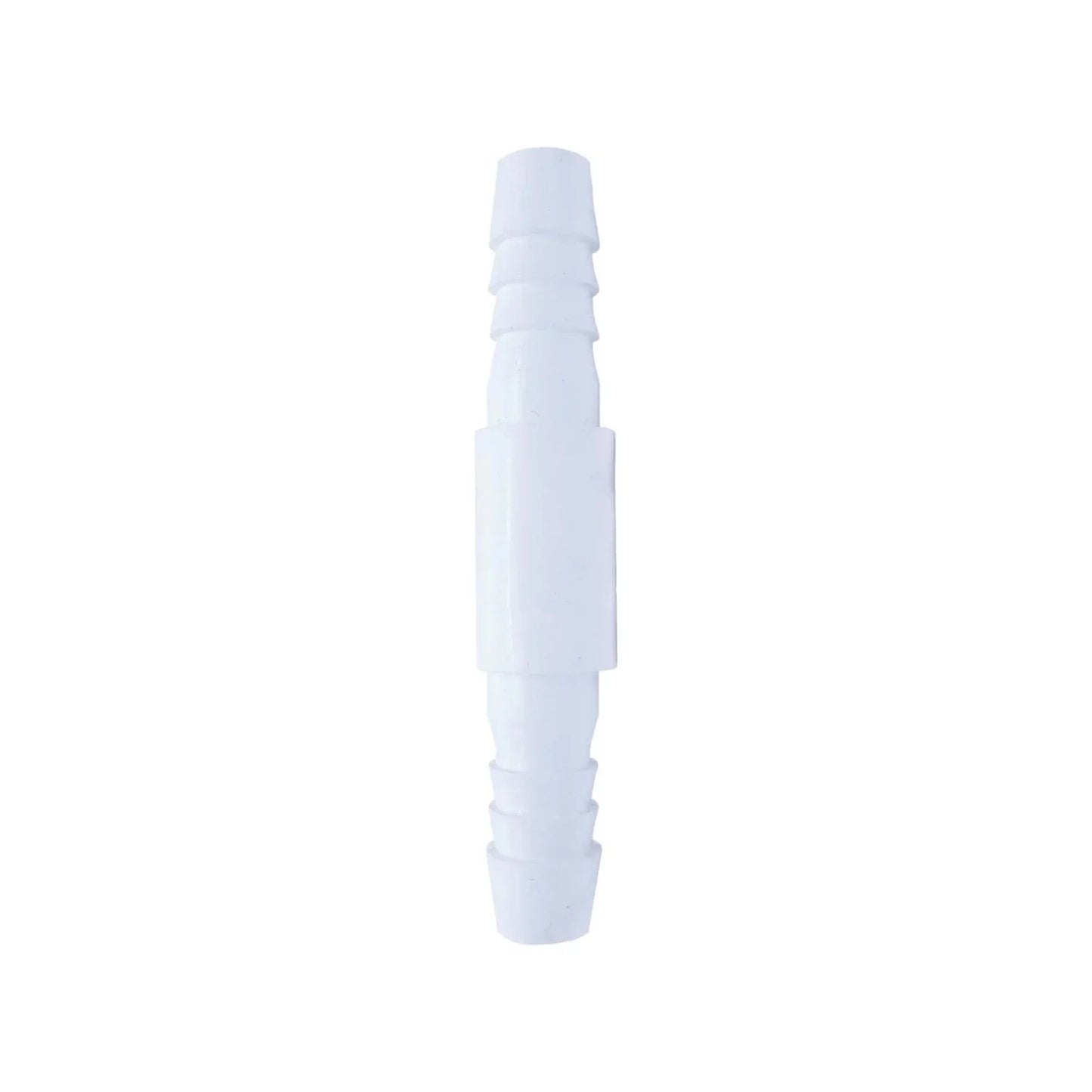 Elaborado de PVC,Niple de 1/2",Conexión resistente a la presión.,Ideal para conexiones de jardín.