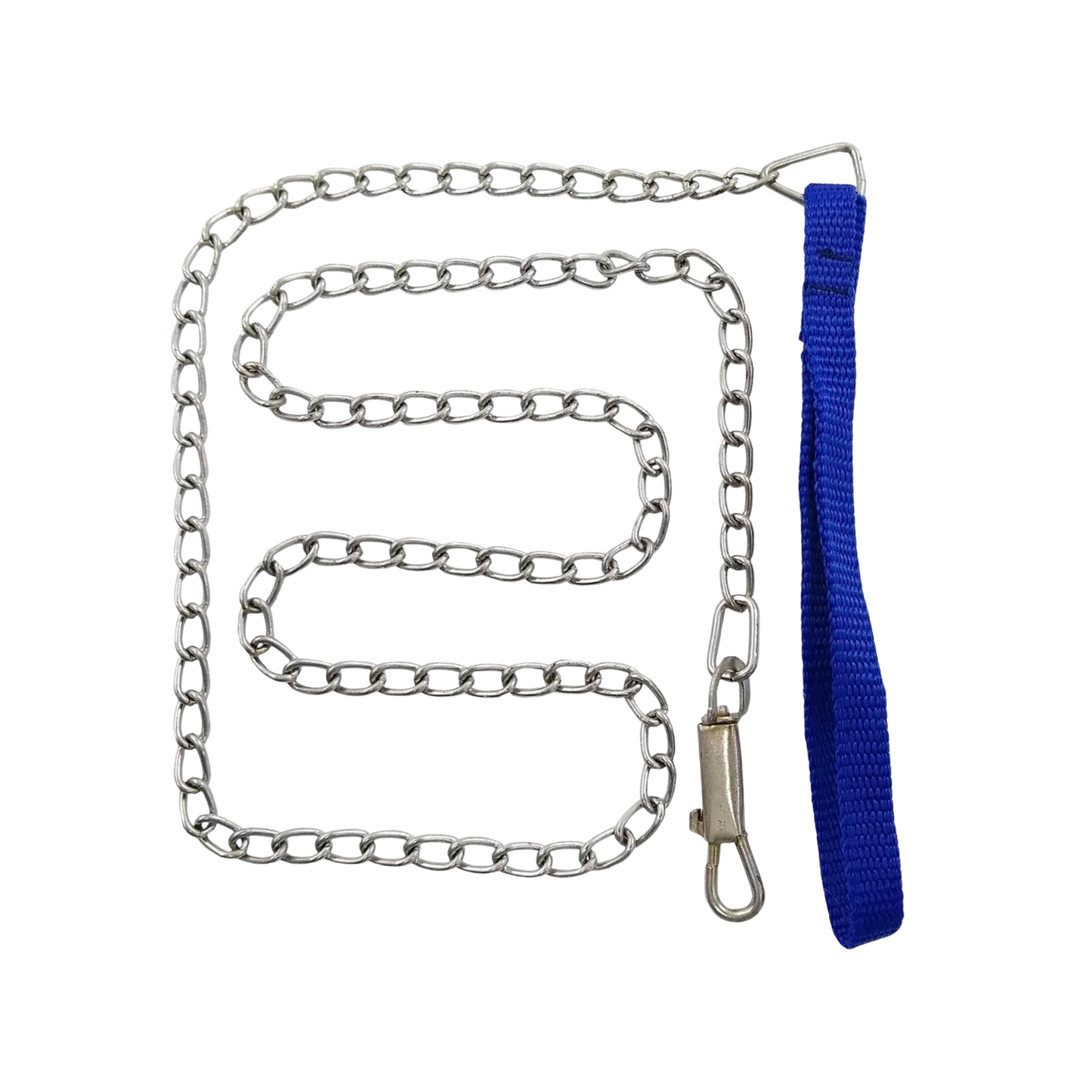 Cadena para mascota.,Con correa.,Con destorcedor.,Uso doméstico.,Largo de cadena 120 cm