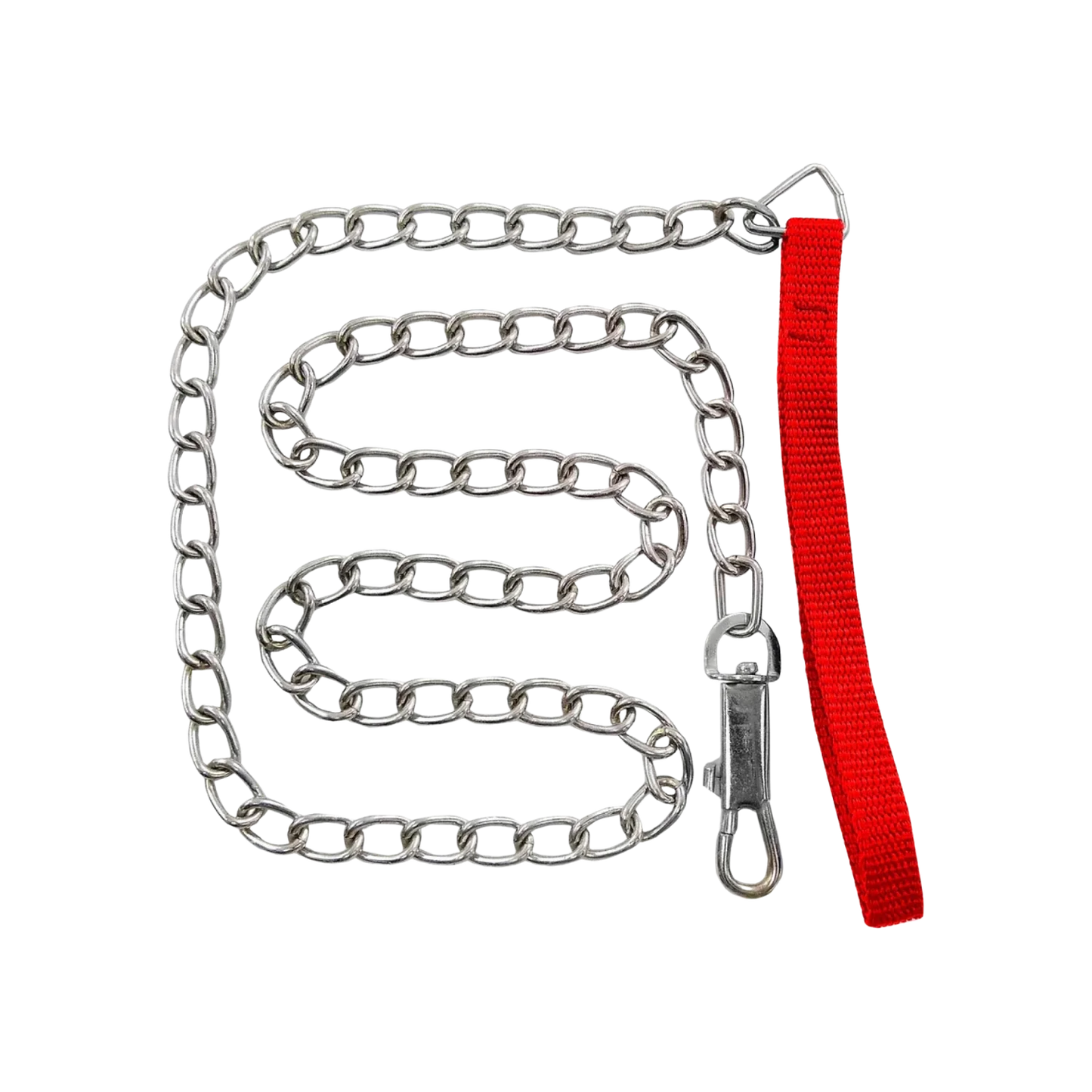Cadena para mascota.,Con correa.,Con destorcedor.,Uso doméstico.,Largo de cadena 120 cm