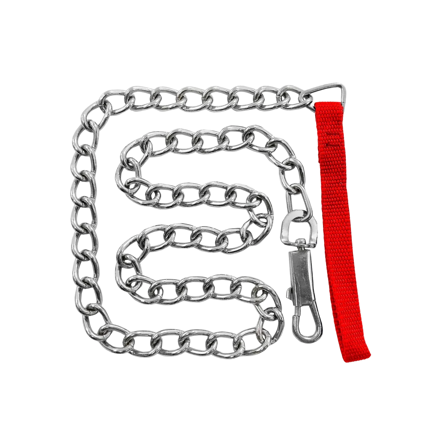 Cadena para mascota.,Con correa.,Con destorcedor.,Uso doméstico.,Largo de cadena 120 cm