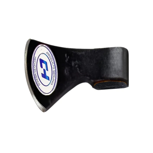 Forjado en acero al carbón SAE 1045,Tratamiento térmico.,Hacha labor 3 libras entera sin mango.