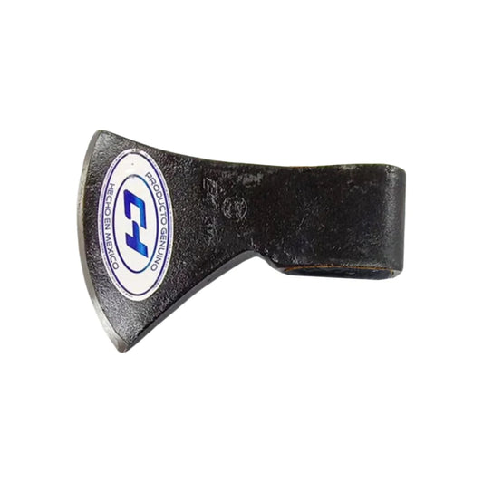 Elaborada de acero al carbón SAE 1045,Tratamiento térmico.,Hacha labor #3 1/2 entera sin mango.