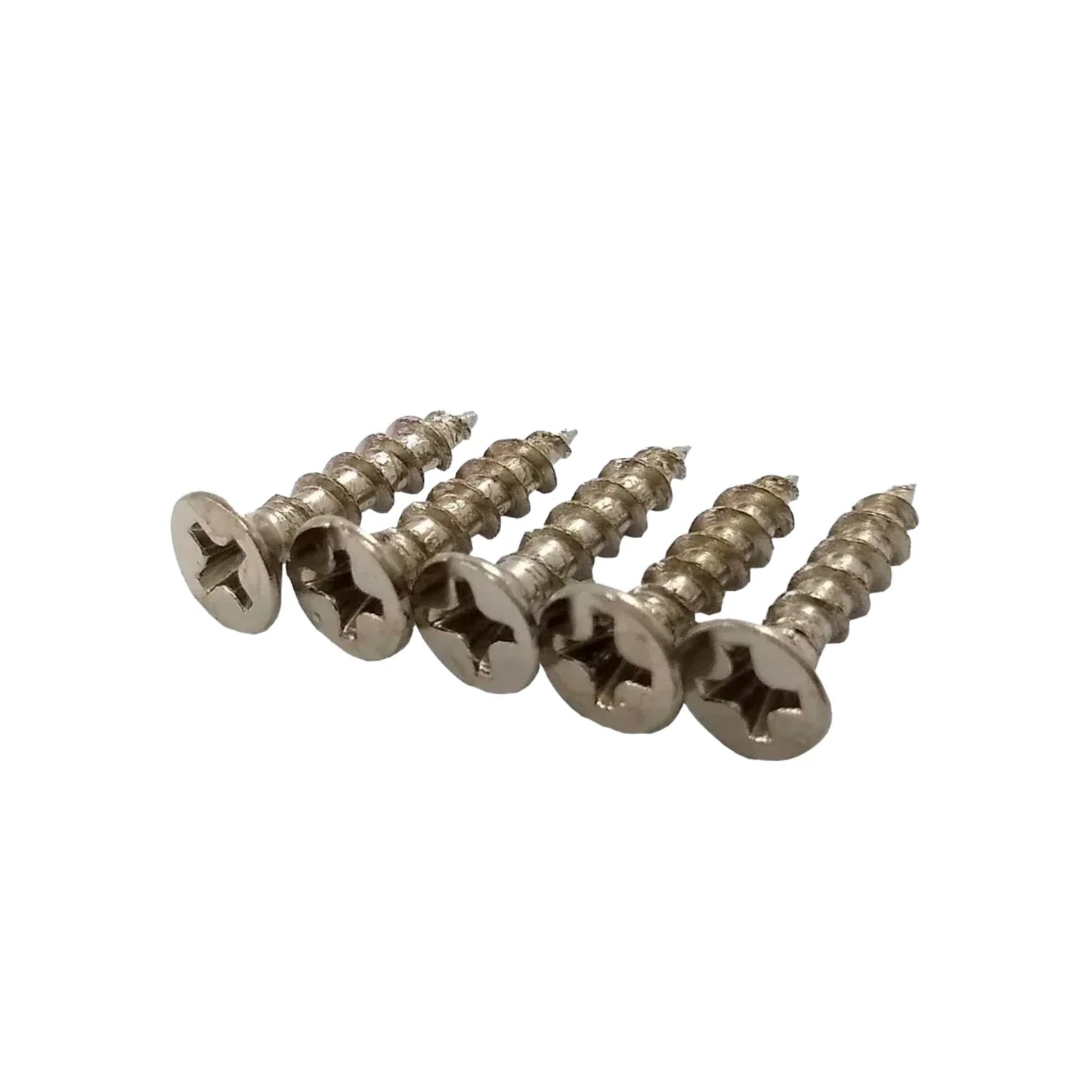 Pija para madera 6 x 5/8" niquelada Phillips 100 piezas Veker 15536