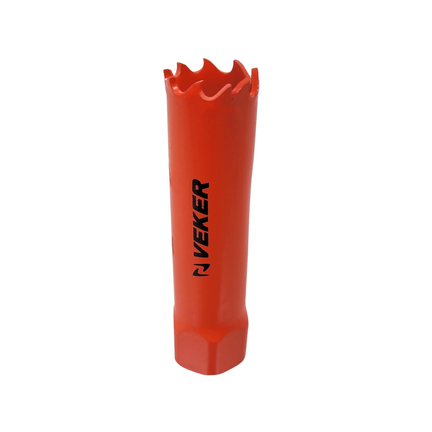 Corta círculos bimetálico VEKER color naranja, sierra corona para perforar metal y madera