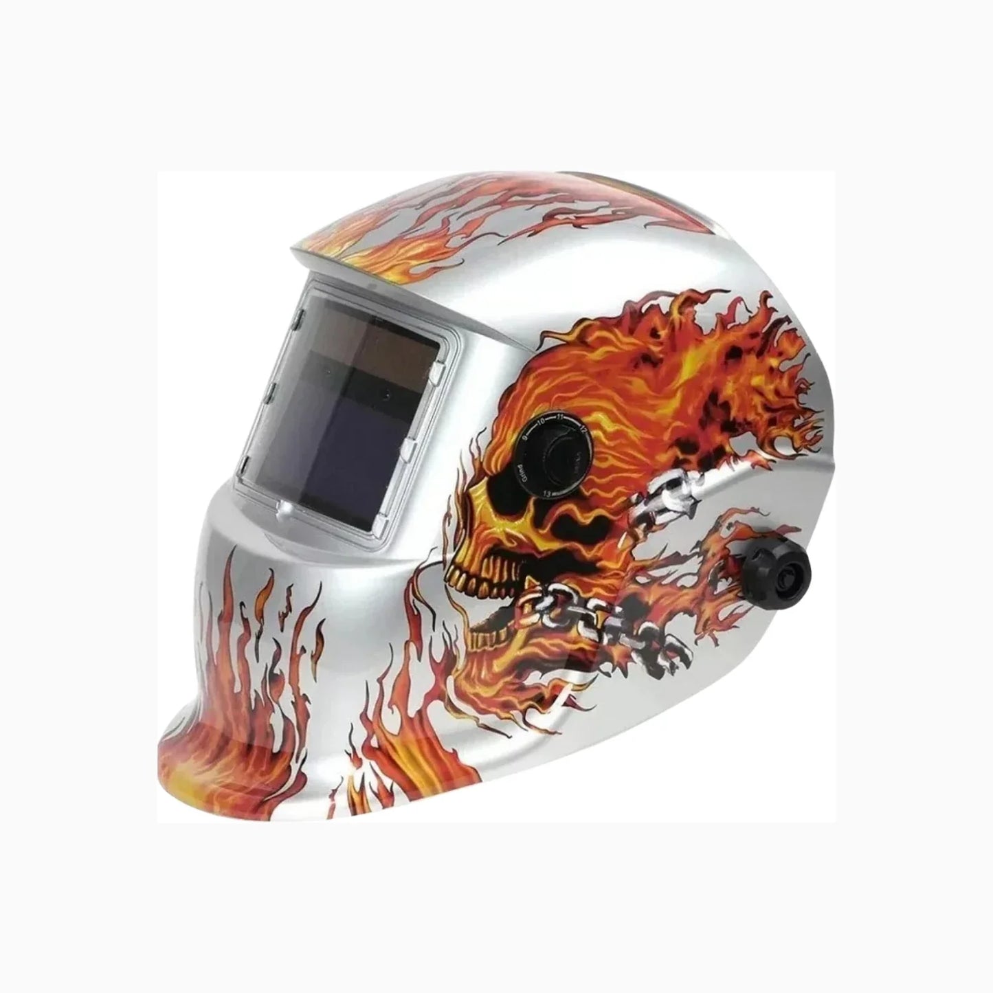 Careta electrónica para soldar CRT03 Igoto.,Encendido y apagado electronico.,Oscurecimiento automatico.,Mejor visibilidad al soldar.,DIN 9-13 sombras.,Velocidad de retardo 0.2 -1.0,Se recarga al soldar y vía USB