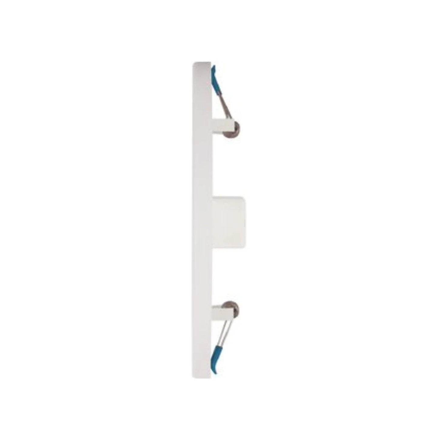 Lámpara panel LED empotrable delgado blanco con clips de sujeción para techo