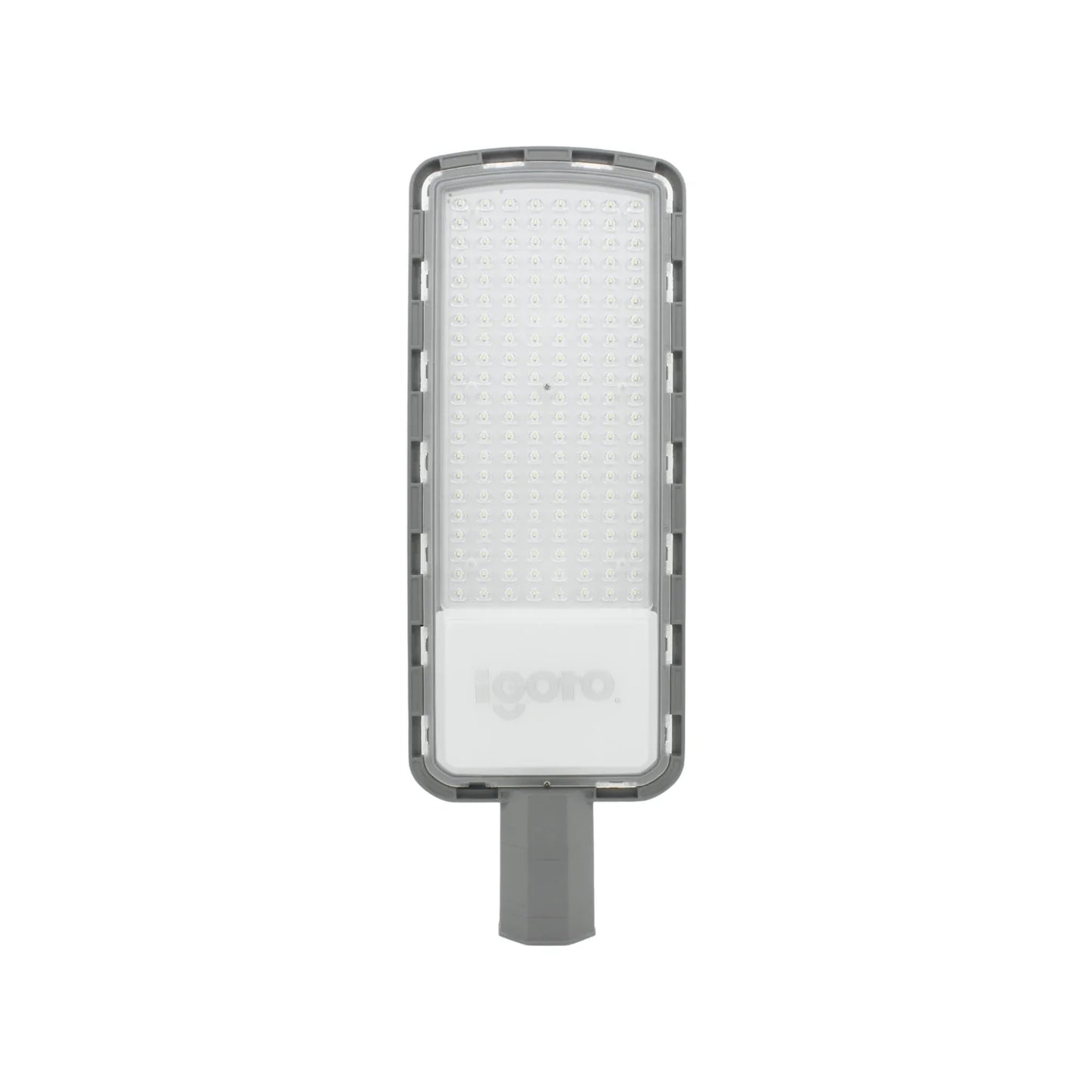Luminaria LED para iluminación vial y exterior., Diseño moderno y robusto., Base de aluminio., Compartimento independiente para el conjunto óptico y eléctrico., Con fotocelda., Cubierta de policarbonato., 6,500 K\n\nMultivoltaje., 15,000 Lumen.s\n\nIP65\n\n60 HZ\n\nVida útil de 40,000 horas., Consumo de energía en operación: 150 Wh