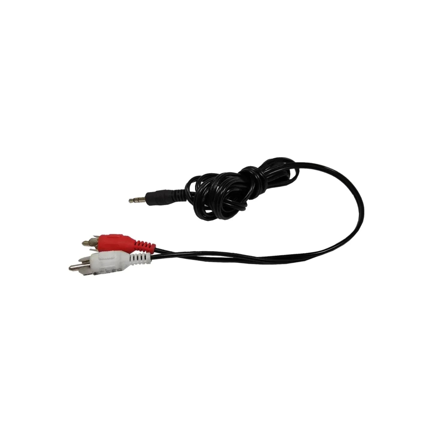 Conexión 2 machos.,Plug a 2 machos plug.,Código de colores.,Convierte 2 terminales rca a una terminal macho estéreo.