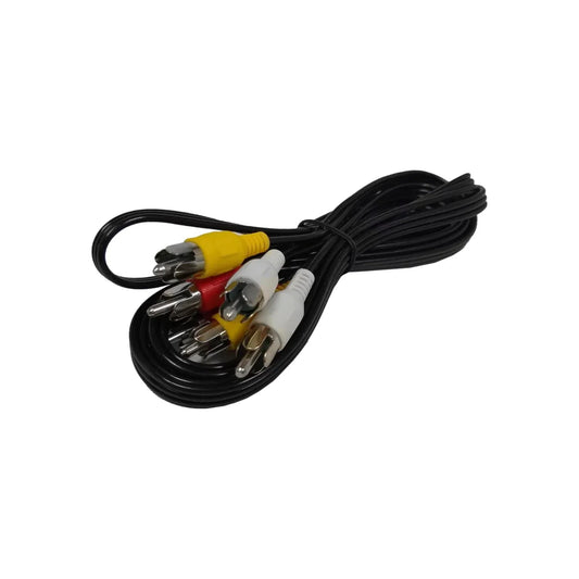 Conexión 3 machos.,Plug a 3 machos plug.,Código de colores.,Resistencia y flexibilidad.