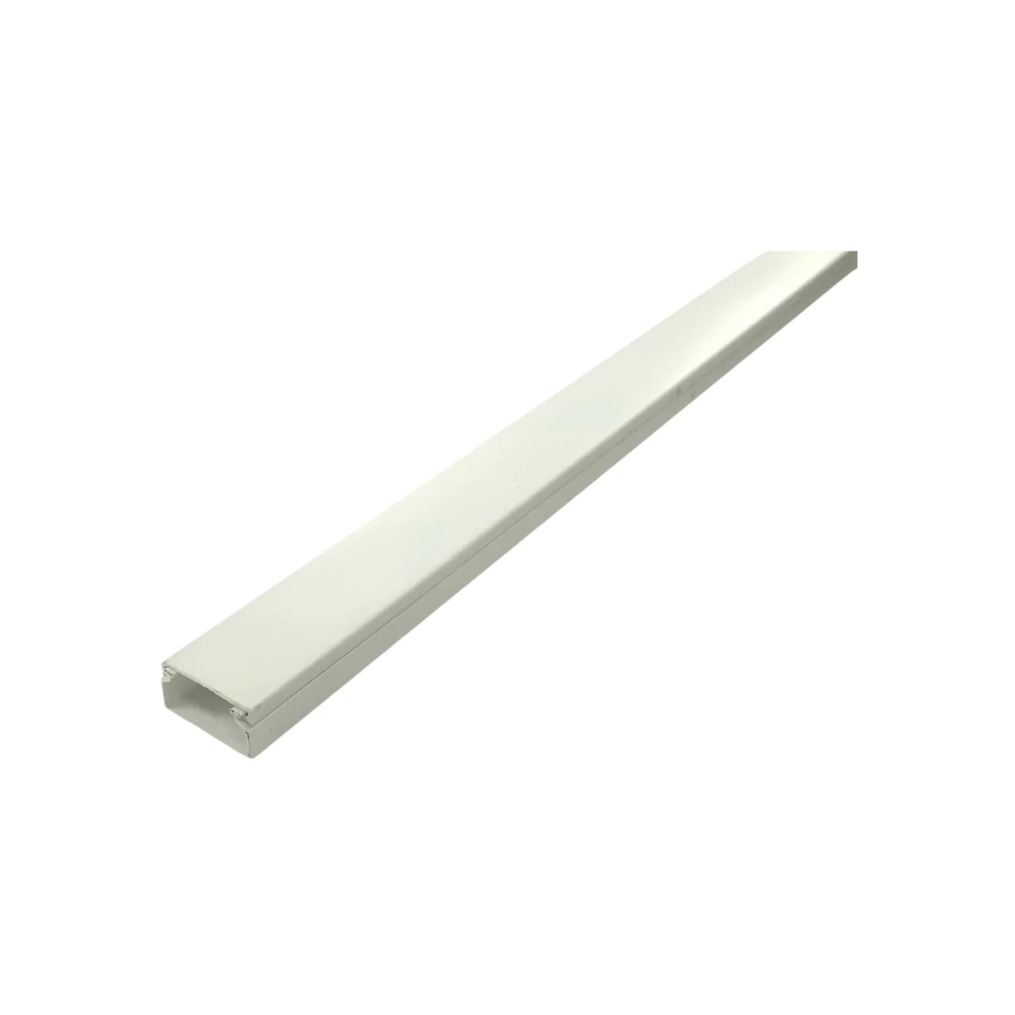 Fabricada en PVC,2 metros de largo.,Medida 20x10 de 1 sola vía.,Cuenta con clips internos de alta resistencia para fácil instalación.