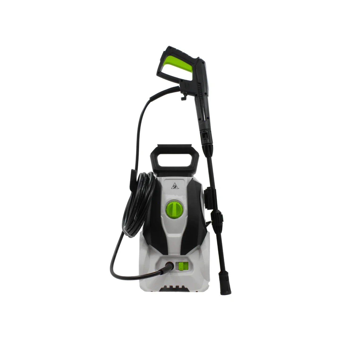 Información Técnica., Potencia: 1400 W, Voltaje: 120 V, Frecuencia: 60 Hz, Flujo mínimo: 5.5 litros por minuto., Flujo máximo: 6.5 litros por minuto., Tipo de motor: Motor con escobillas de carbón., Presión mínima: 80 bar, Presión máxima: 110 bar, Presión máxima de la entrada de agua: 1.2 MPa, Temperatura máxima de agua: 50 ºC, Clase de protección de agua IPX5\n\n<strong>La imagen puede diferir un poco del producto final.</strong>