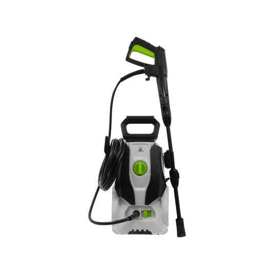 Información Técnica., Potencia: 1400 W, Voltaje: 120 V, Frecuencia: 60 Hz, Flujo mínimo: 5.5 litros por minuto., Flujo máximo: 6.5 litros por minuto., Tipo de motor: Motor con escobillas de carbón., Presión mínima: 80 bar, Presión máxima: 110 bar, Presión máxima de la entrada de agua: 1.2 MPa, Temperatura máxima de agua: 50 ºC,  Clase de protección de agua IPX5\n\n<strong>La imagen puede diferir un poco del producto final.</strong>