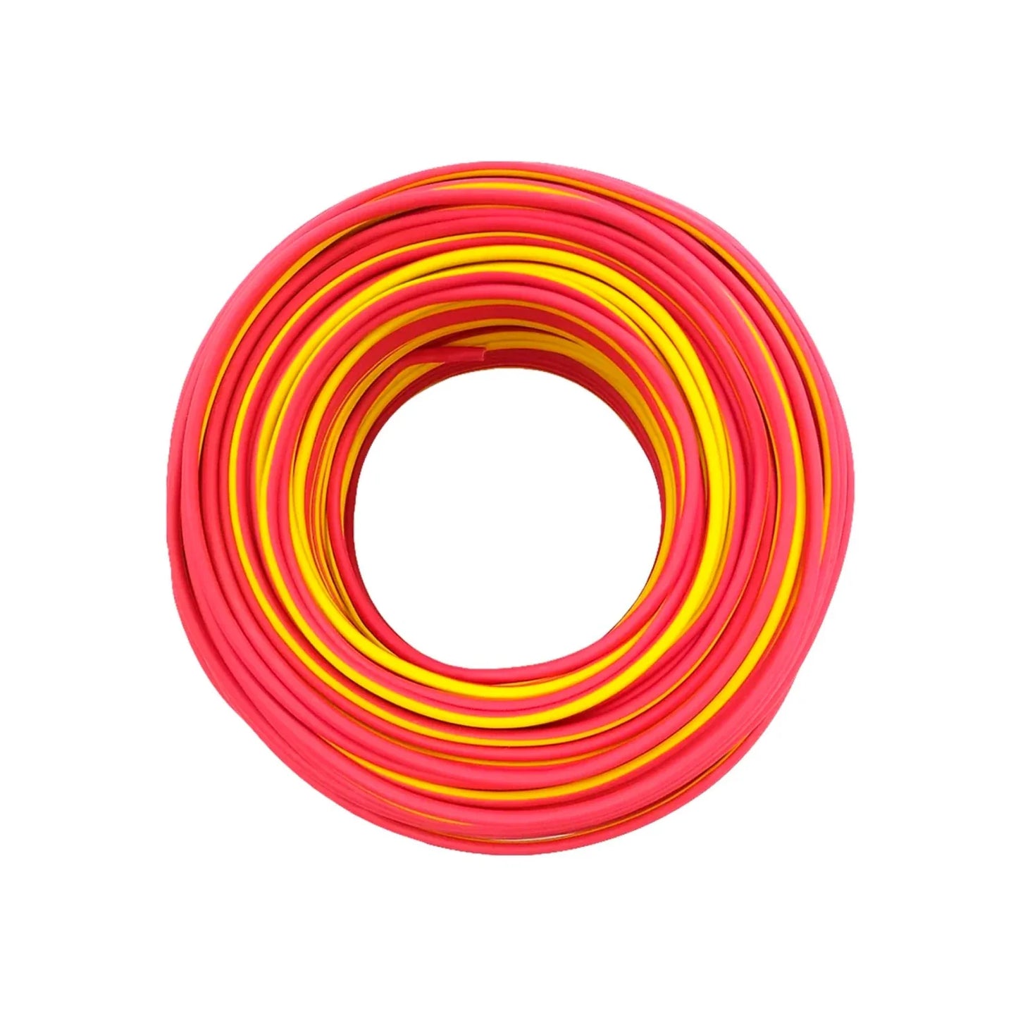 Cable alucobre.,100 metros de largo.,Calibre 10,Flexible. y ligero.,Aislamiento de PVC y antiflama 90º.,Único con extruido doble.,19 hilos.