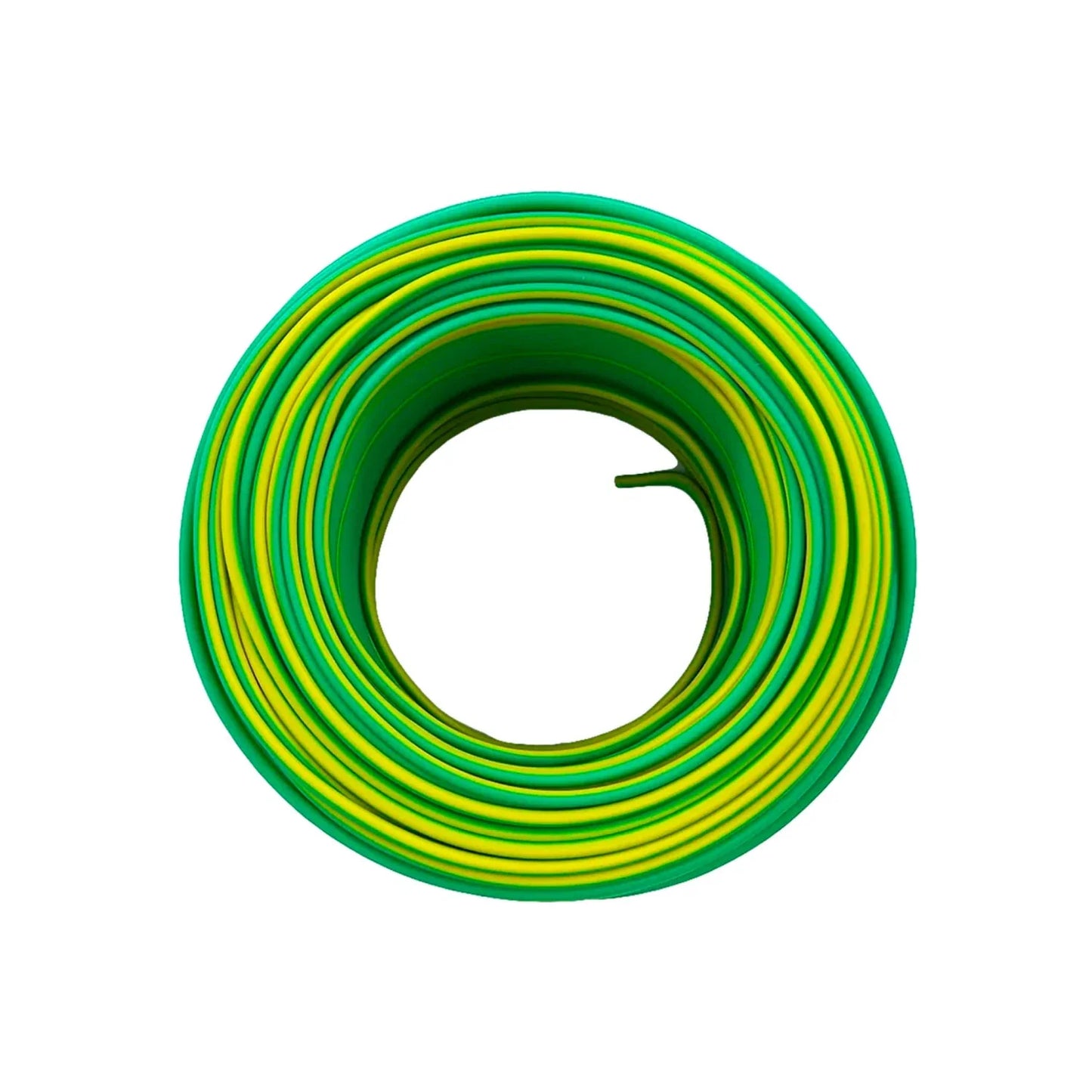 Cable alucobre.,100 metros de largo.,Calibre 12,Flexible. y ligero.,Aislamiento de PVC y antiflama 90º.,Único con extruido doble.,19 hilos.