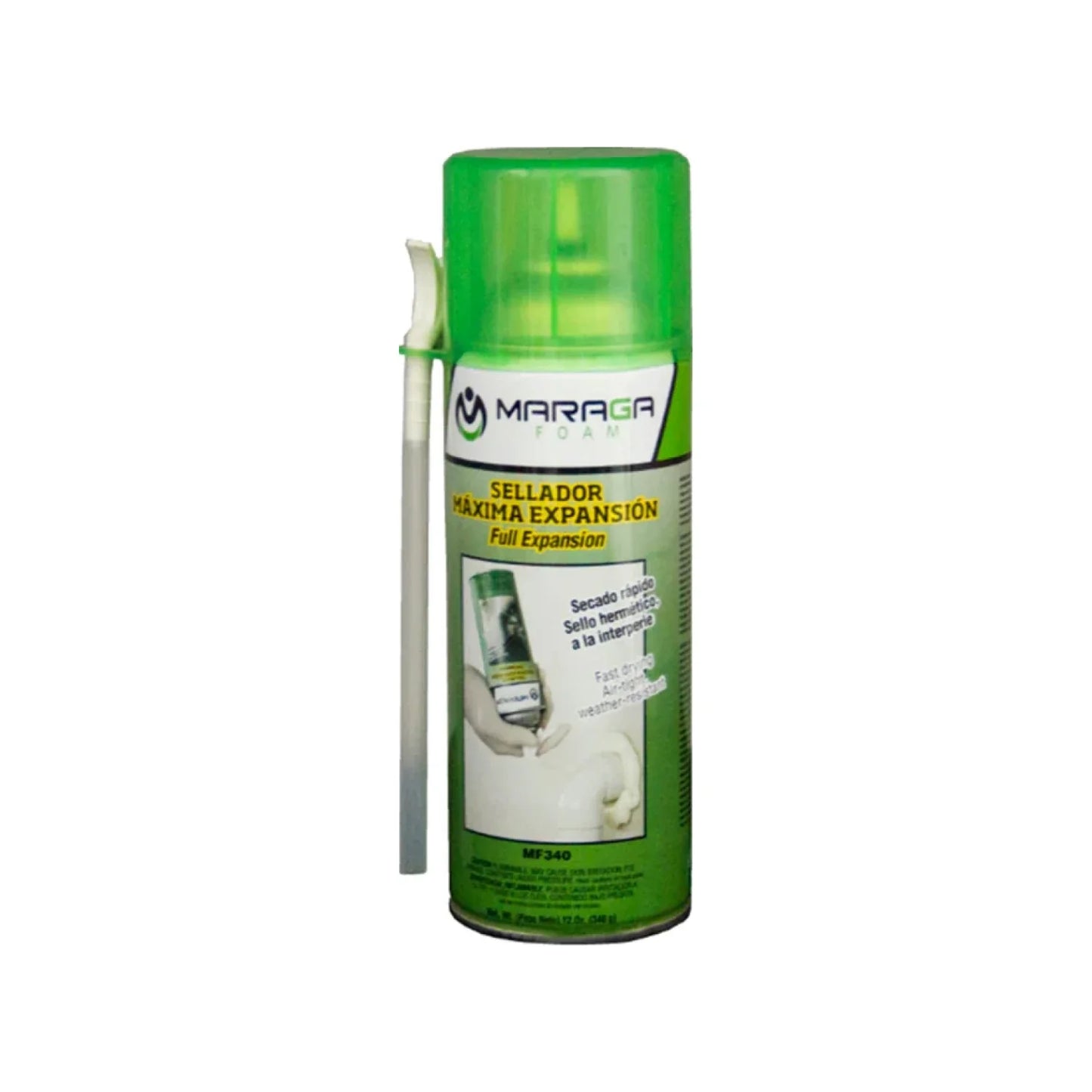 Espuma de poliuretano mate.,354 ml,Triple expansión.,Útil para rellenar huecos, grietas y sellar entradas de aire.,Adherible a la madera, concreto, ladrillo, acero, aluminio etc.
