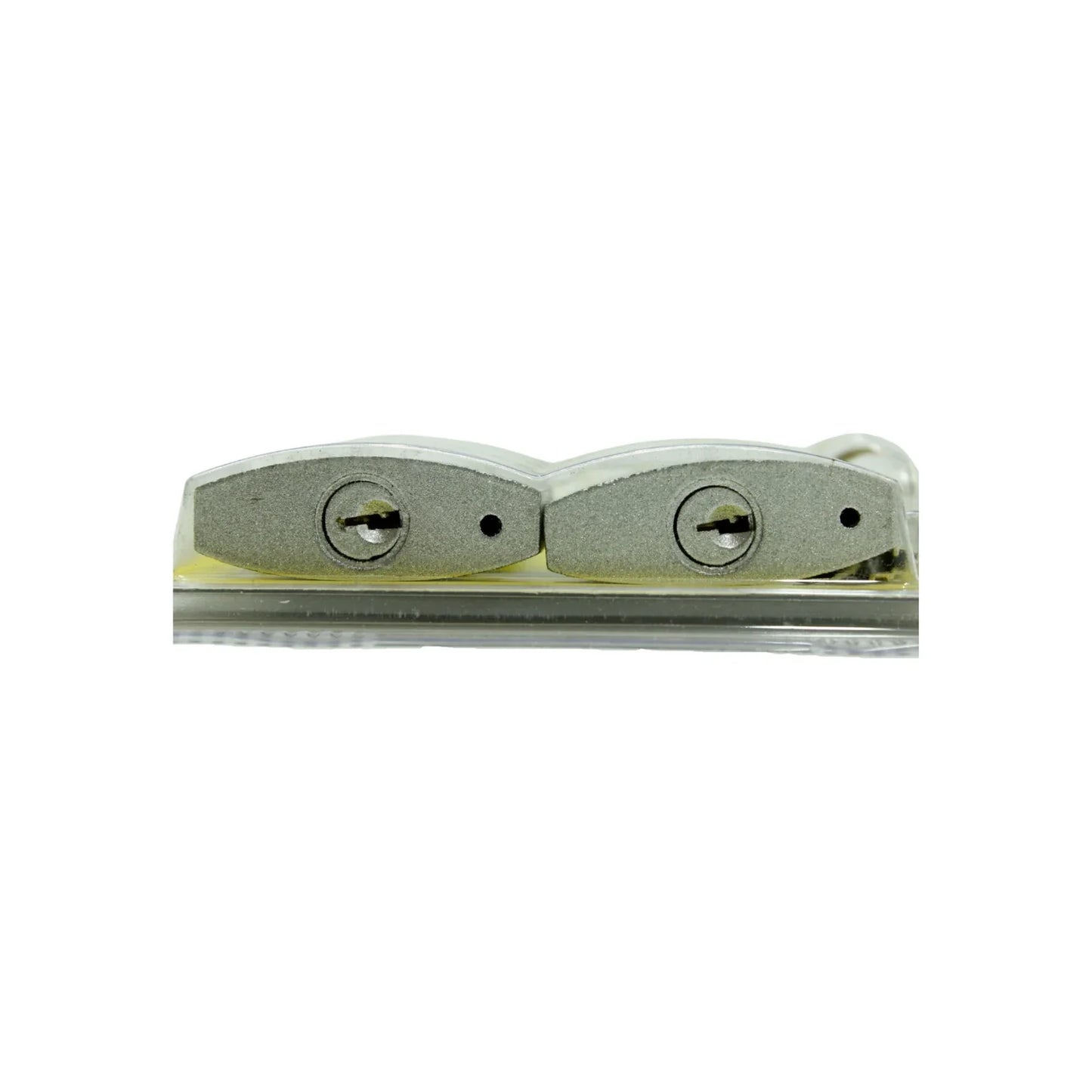 Candado 50 mm gancho corto plata 2 piezas Top Forge PF0148