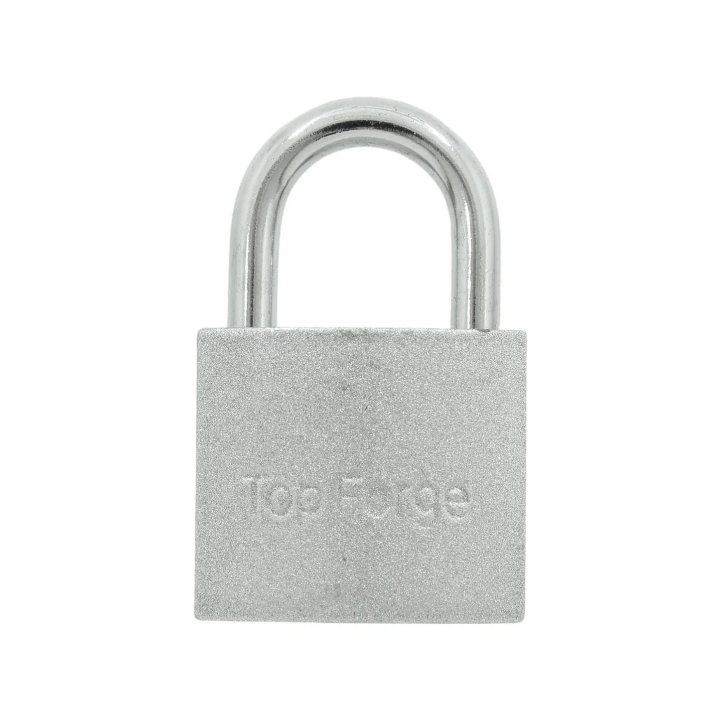 Candado 30 mm gancho corto plata Top Forge PF0183
