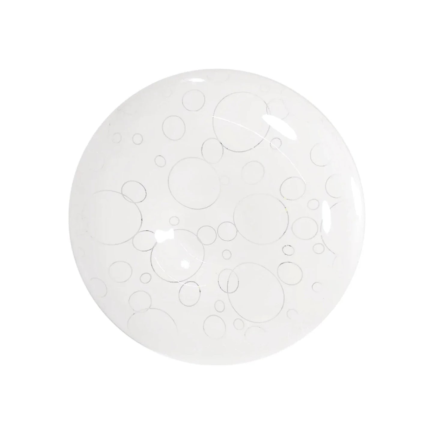 Base aluminio.,Pantalla acrílico.,LED (SMD).,Conexión línea/neutro/tierra.,85 V - 220 V,18 W,1800 lm,60 Hz,35,000 horas de vida.,330 mm,NMX-J-307-ANCE-2017,No usar con reguladores de intensidad luminosa (dimmers) o fotocelda.,No utilizar en lugares húmedos.,Desmontable para fácil limpieza., Exclusivo para uso interior.