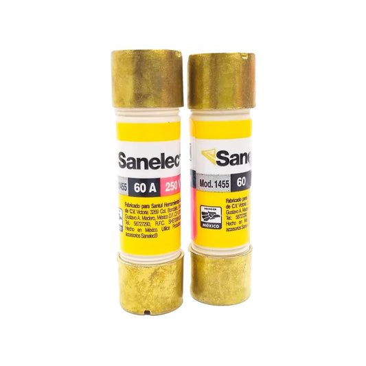 Para uso doméstico, comercial e industrial.,Listón de zinc incluido.,Fusible de 60 amp con rosca plástica.,Fusible juego de 2 piezas.