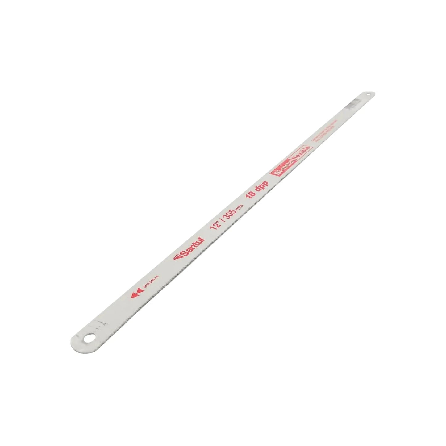 Segueta bimetálica flexible Santul 12" (305mm) 18 DPP para corte de metal, resistente y duradera.
