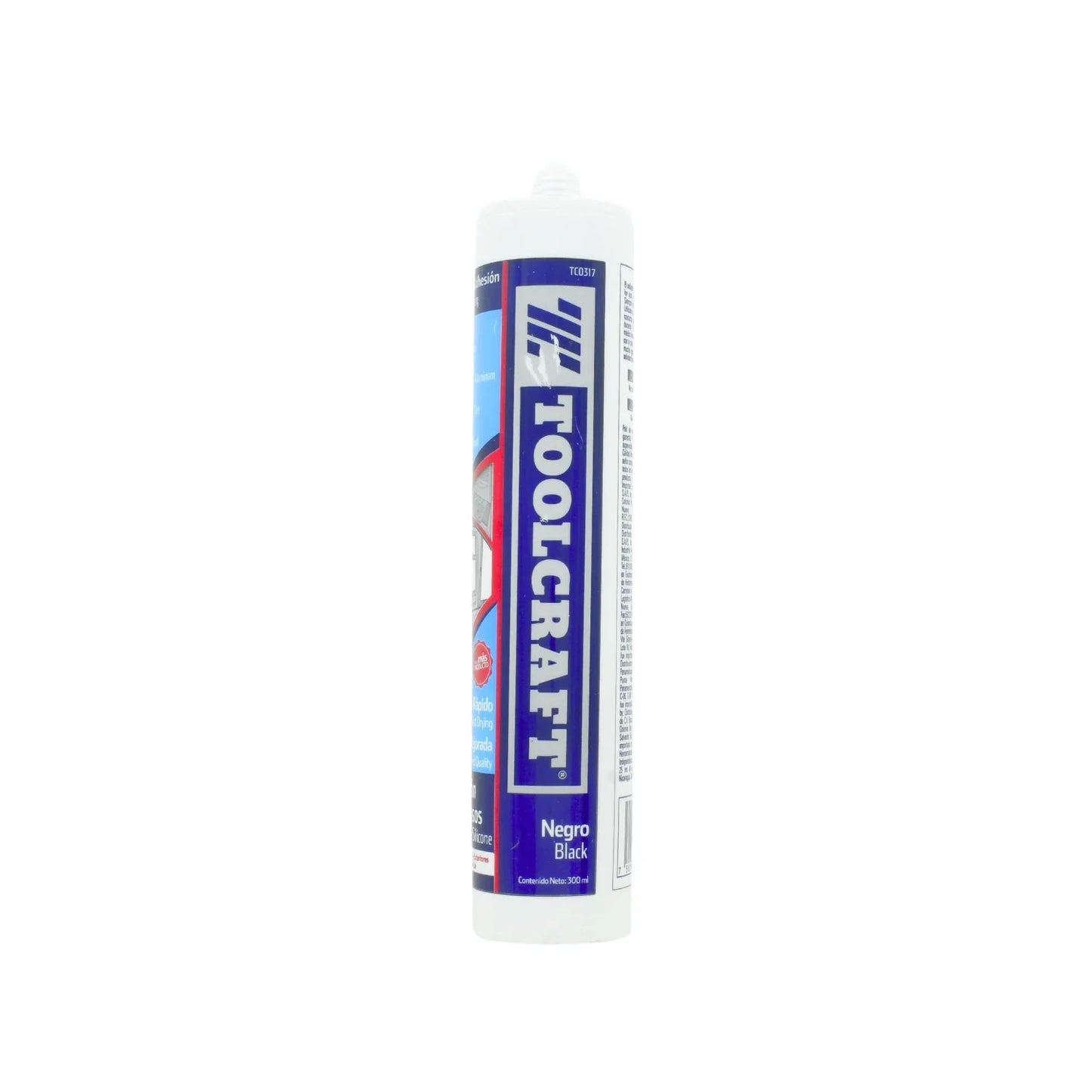 Silicón negro 300 ml uso general Toolcraft TC0317
