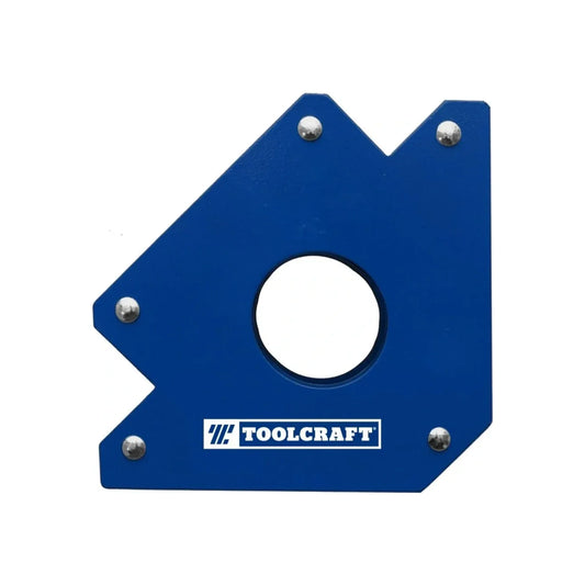 Capacidad decarga de 11 kg,Imán en escuadra para soldar en 4",Ángulos 45, 90 y 135 grados.,Material: Fierro.,Uso profesional.