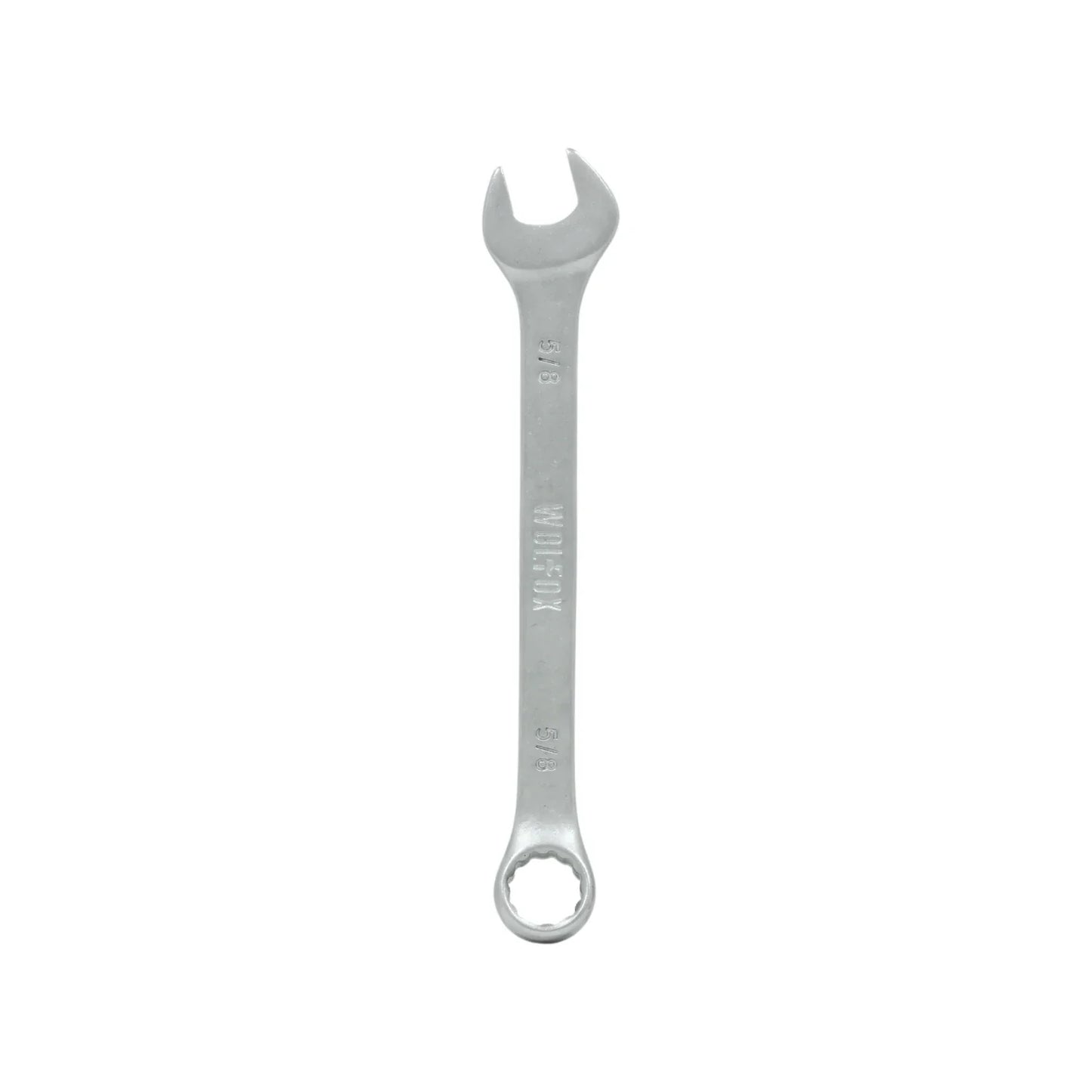 5/8" en acero al carbóno.,Llave estándar de 180 mm de largo.,Cromo vanadio.
