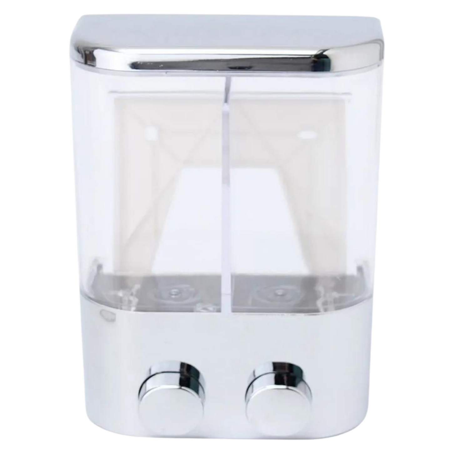 Dispensador de jabón o gel antibacterial.,Fabricado de ABS,Acabado: Cromo.,Ideal para una limpieza fácil y práctica.,Modelo 70120