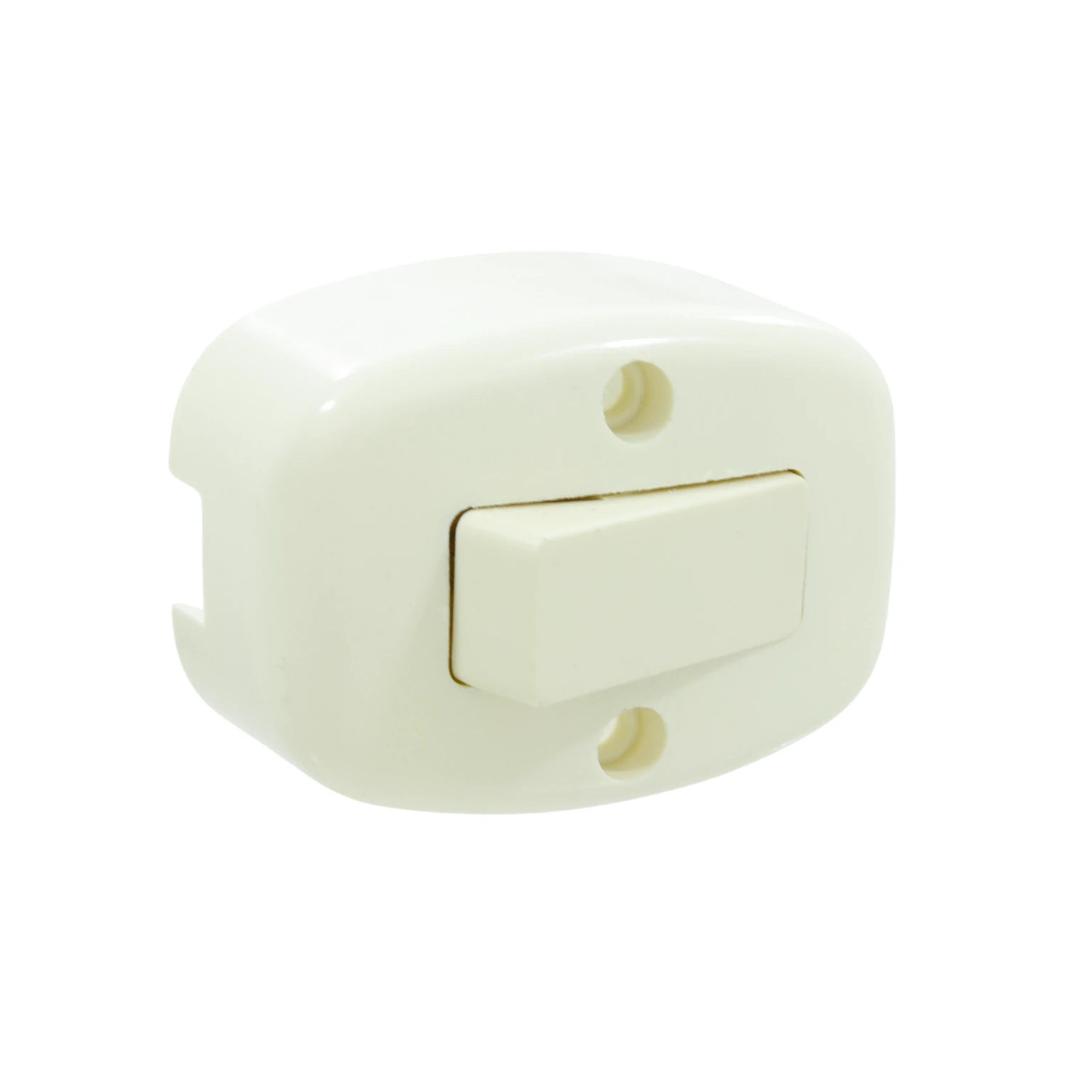 Apagador interruptor de luz de sobreponer color crema para control eléctrico doméstico