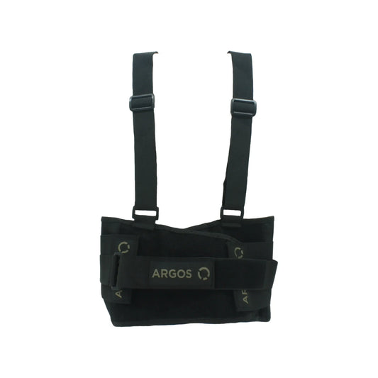 Faja extra grande: 44” - 48”,Tirantes elásticos con clips ajustables de suave deslizamiento.,Cierres con fijación (hoop and loop).,Laterales elásticos exteriores.,Banda elástica estándar.,Cuatro varillas plásticas en zona de espalda.,Cinturón de refuerzo central.,Herrajes plásticos de alta resistencia.,Ayuda a prevenir lesiones en la espalda al realizar cualquier trabajo físico.,Gran comodidad y soporte en zona lumbar.