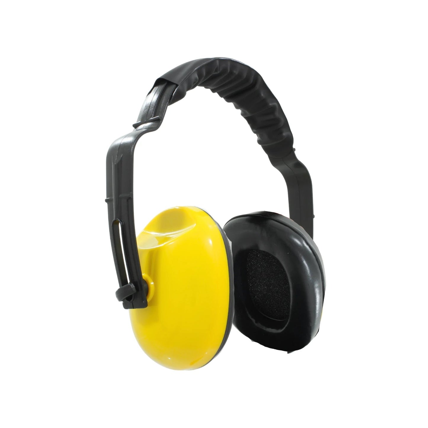 Orejeras de protección auditiva ajustables amarillas para seguridad industrial y confort en ambientes ruidosos