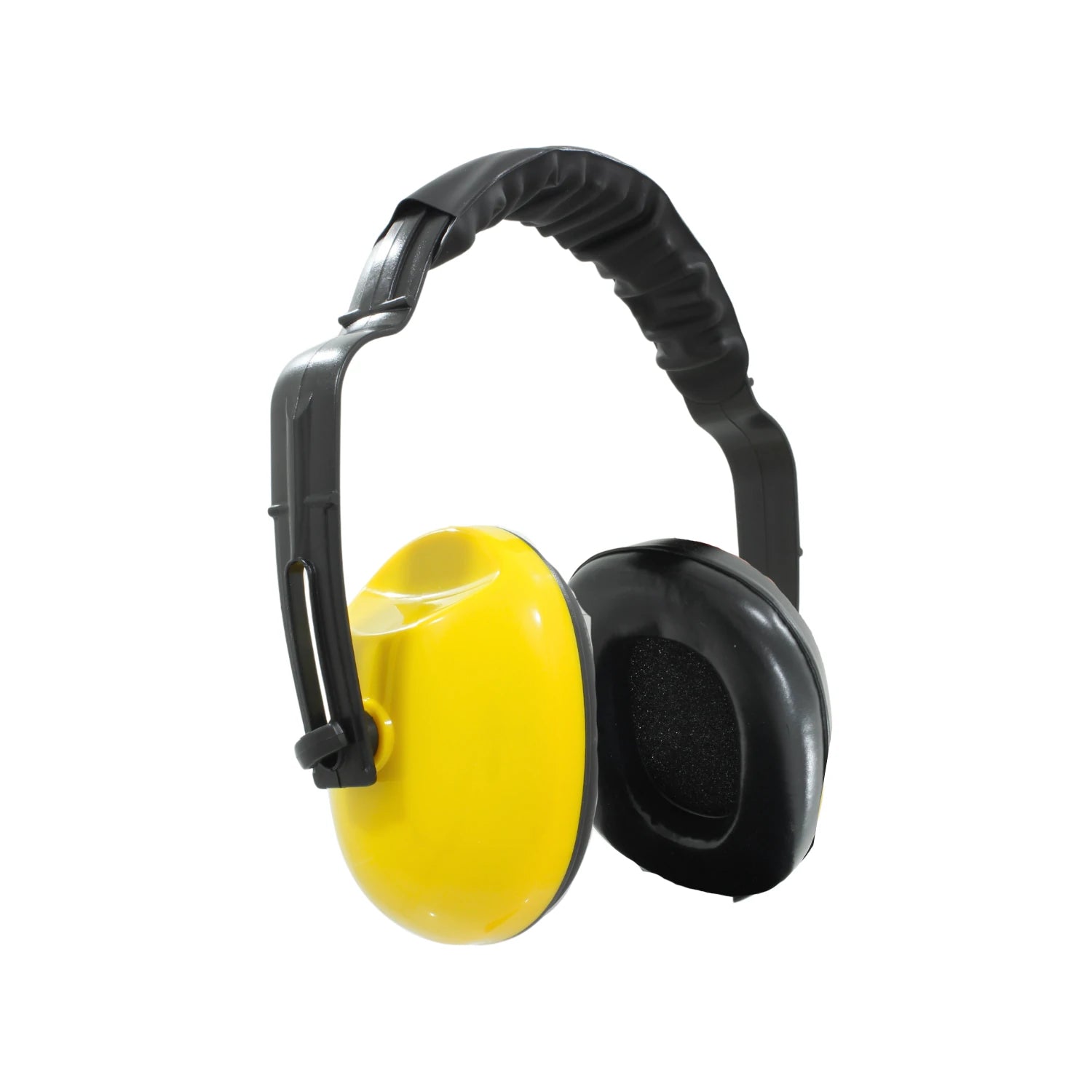 Orejeras de protección auditiva ajustables amarillas para seguridad industrial y confort en ambientes ruidosos