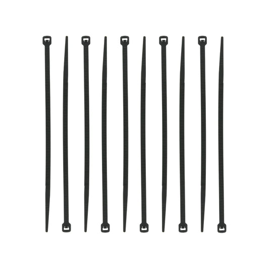 Cincho 4" (10.16 cm) negro 100 piezas Argos S100X25C-B