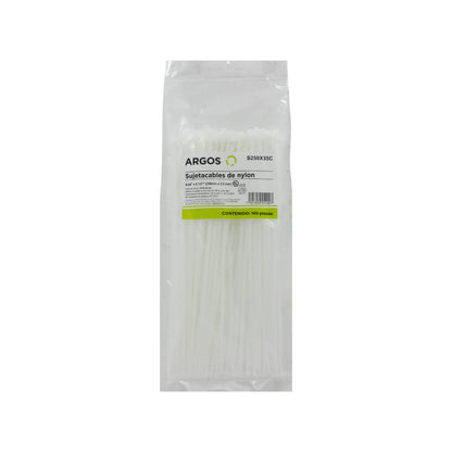 Cincho 10" (25.4 cm) 100 piezas Argos S250X35C