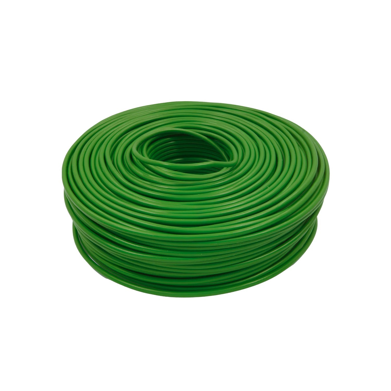 Cable eléctrico verde calibre 12 en rollo de 100 metros para instalaciones domésticas