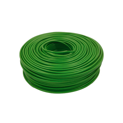 Cable eléctrico verde calibre 12 en rollo de 100 metros para instalaciones domésticas