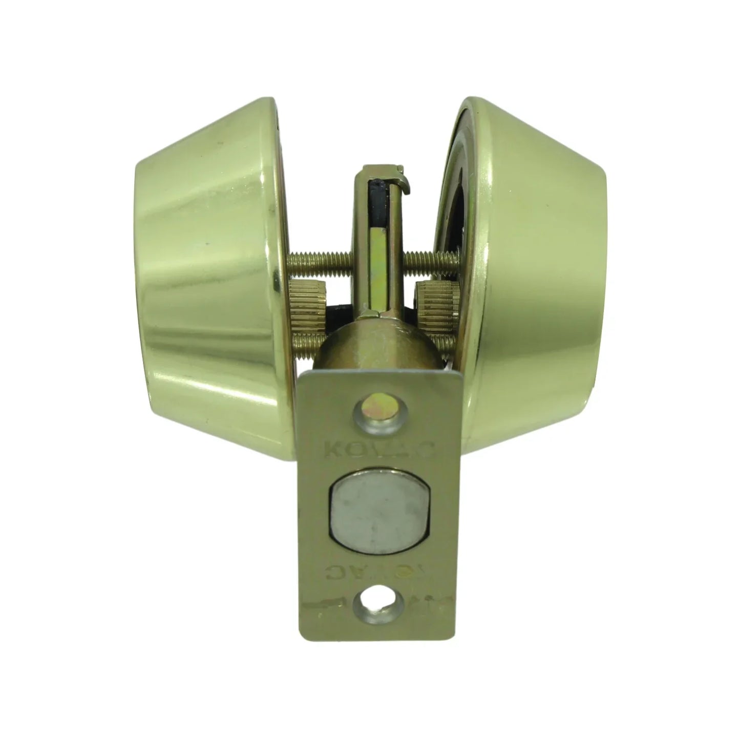Cerradura/Chapa entrada principal doble llave dorada Kovac CDLL15LB