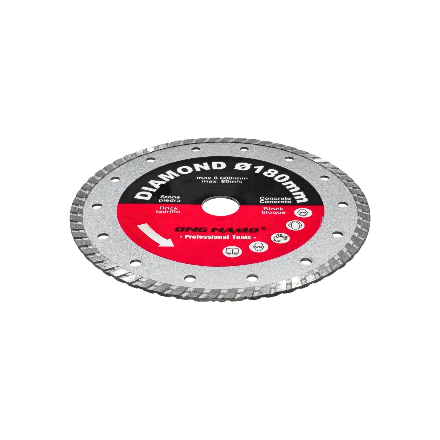 Disco 7" corona continua Ong namo 7-2 diamantado