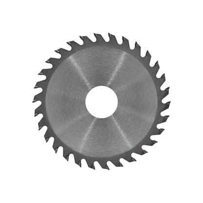Disco sierra circular metálico de 4 3/8 pulgadas con 30 dientes y eje de 7/8 para corte de madera