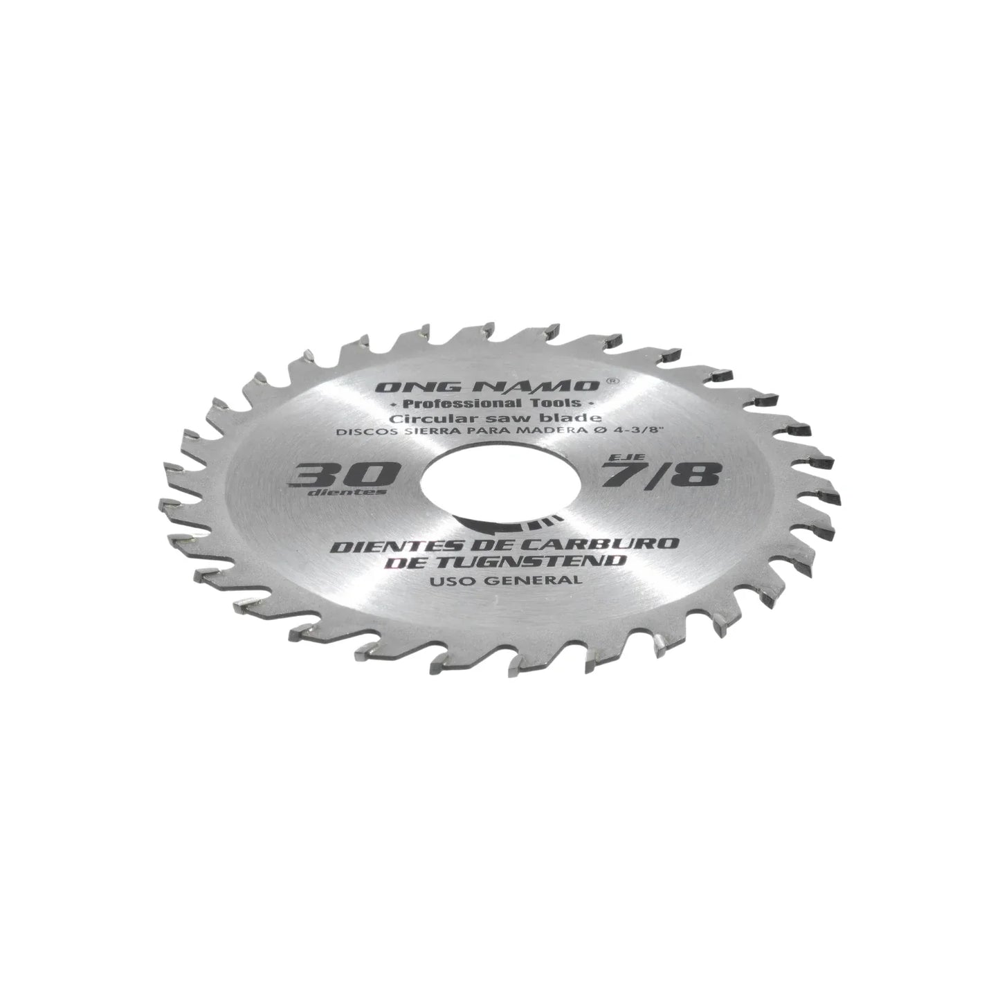 Disco sierra circular 7/8" de 30 dientes Ong namo 430