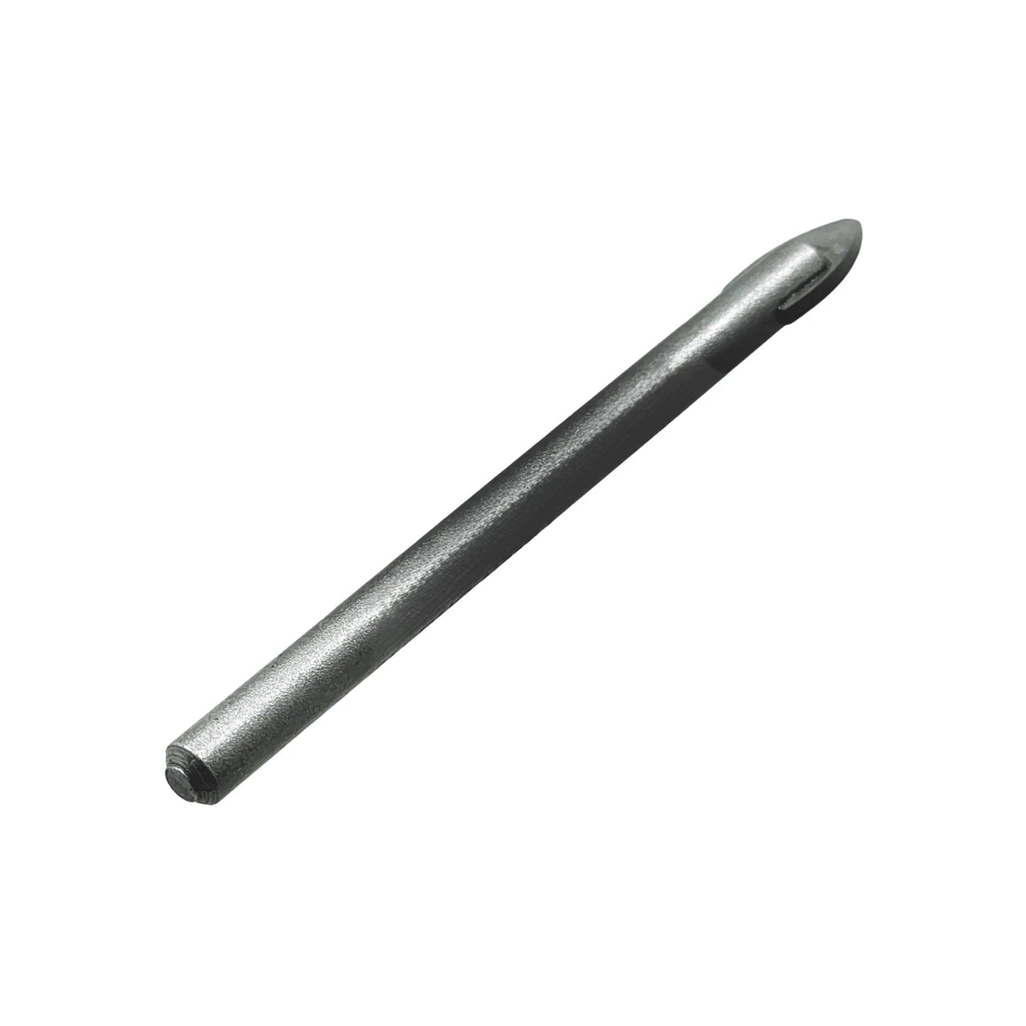 Broca para vidrio 1/4 pulgada con punta de carburo, ideal para perforar cristal y azulejos sin astillar.