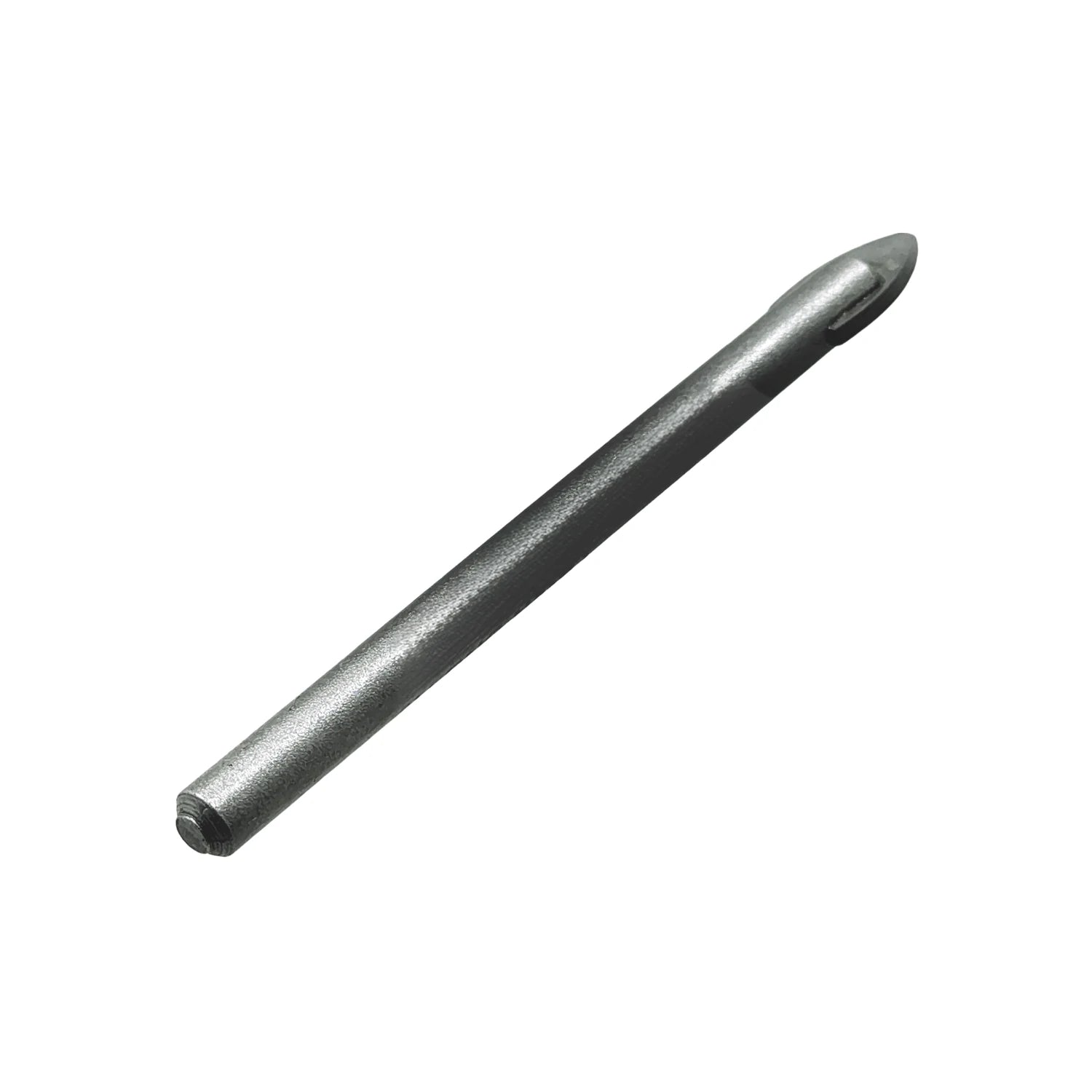 Broca para vidrio 1/4 pulgada con punta de carburo, ideal para perforar cristal y azulejos sin astillar.