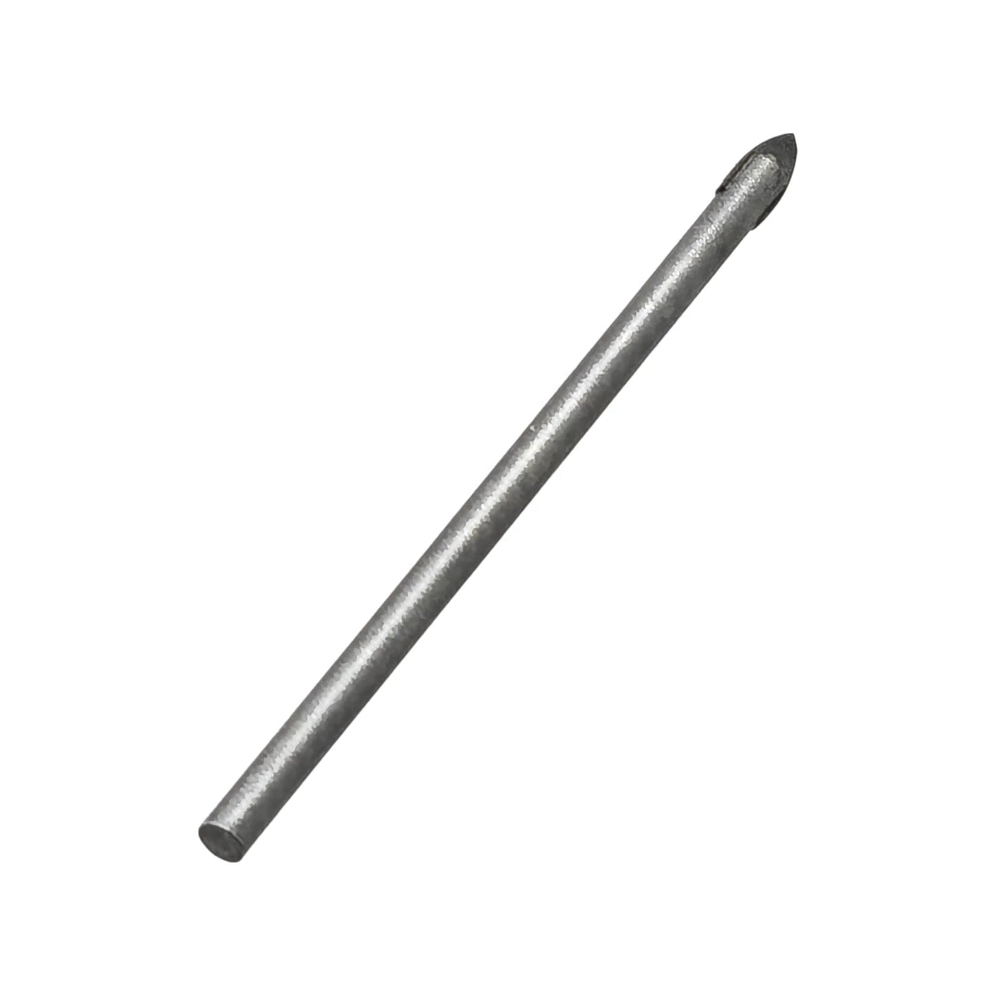 Broca para vidrio 1/8 pulgada, punta de carburo metálica, ideal para perforaciones precisas en cristal.