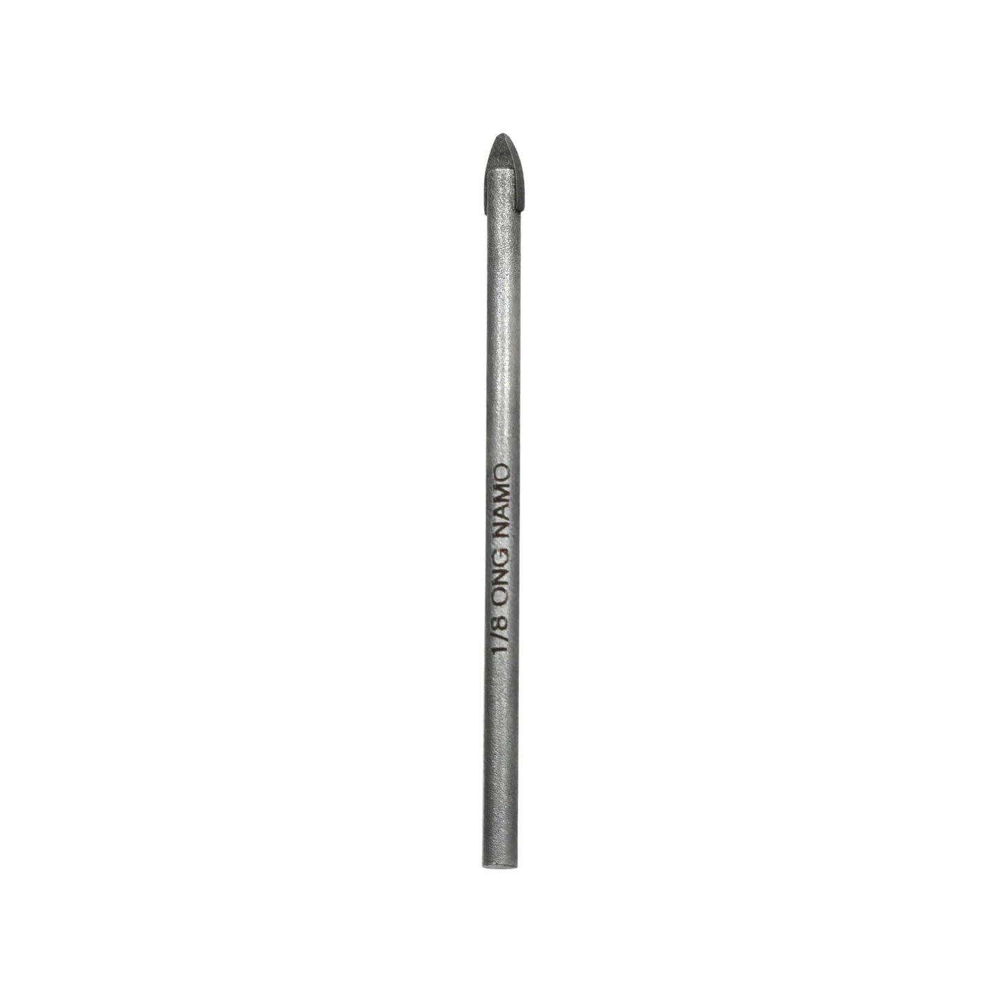 Broca para vidrio 1/8 pulgada Ong Namo, punta de carburo para perforación precisa.