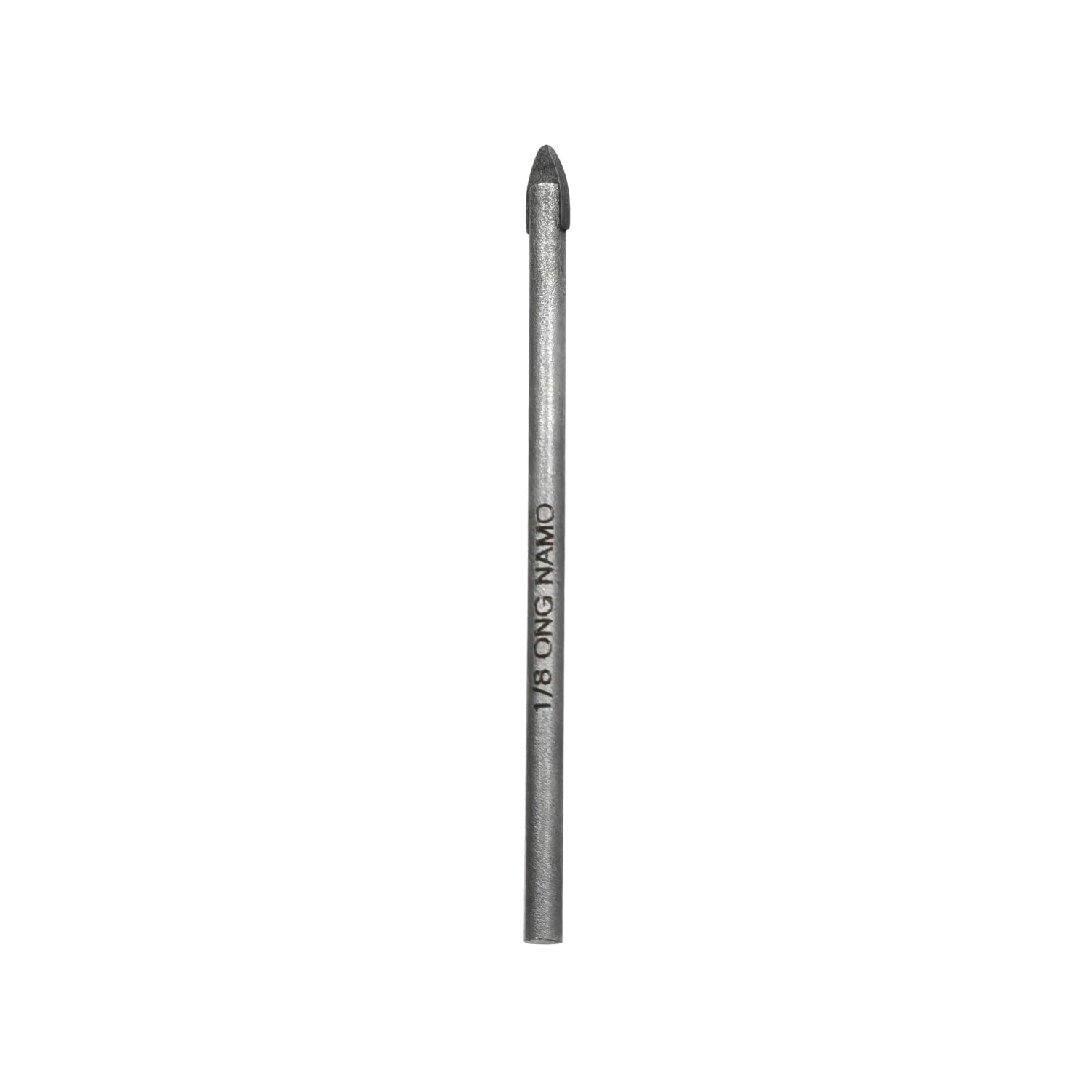 Broca para vidrio 1/8 pulgada Ong Namo, punta de carburo para perforación precisa.