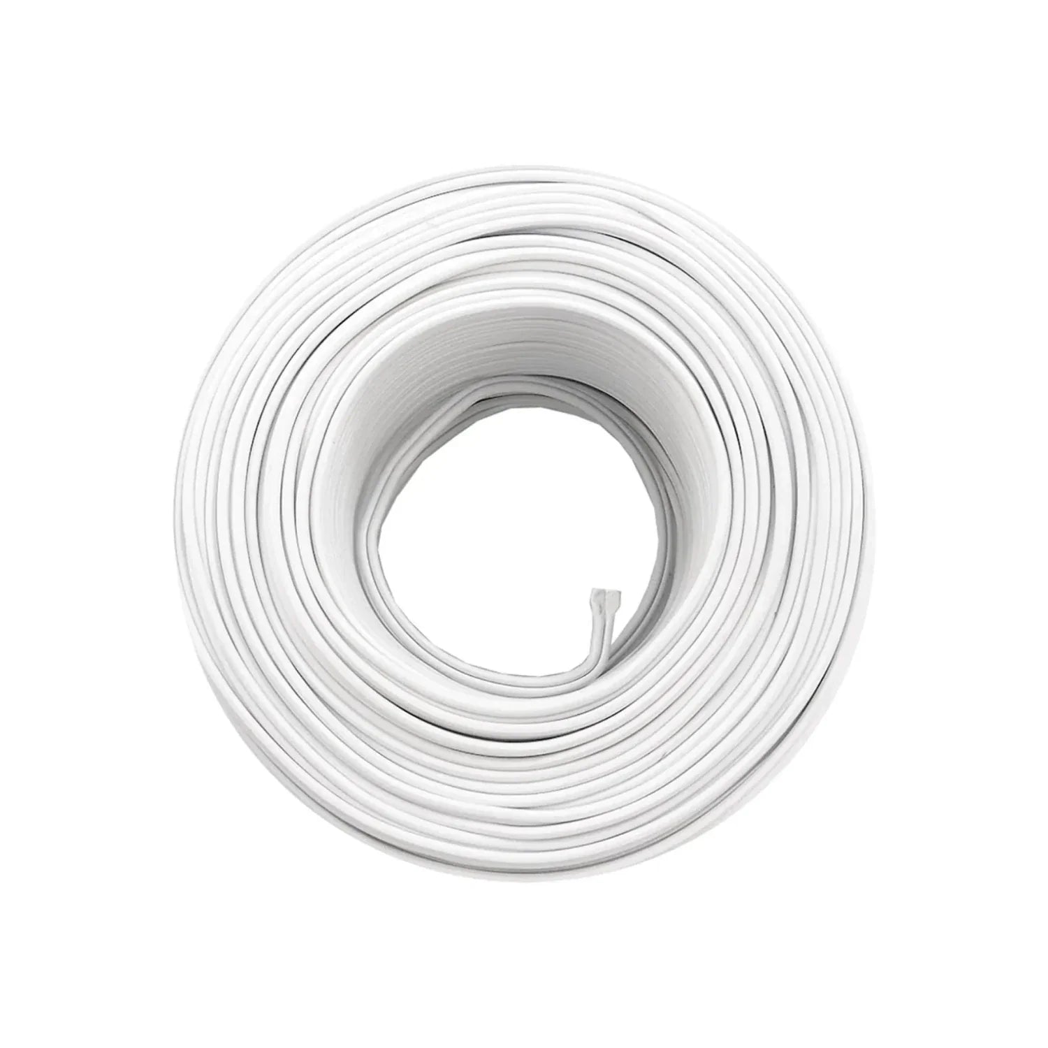 Cable 100% cobre.,90 metros de largo.,Cable dúplexcalibre 16,Aislamiento individual de PVC antiflama.,Ideal para suministrar energía en baja tensión.,Tensión máxima 300 V