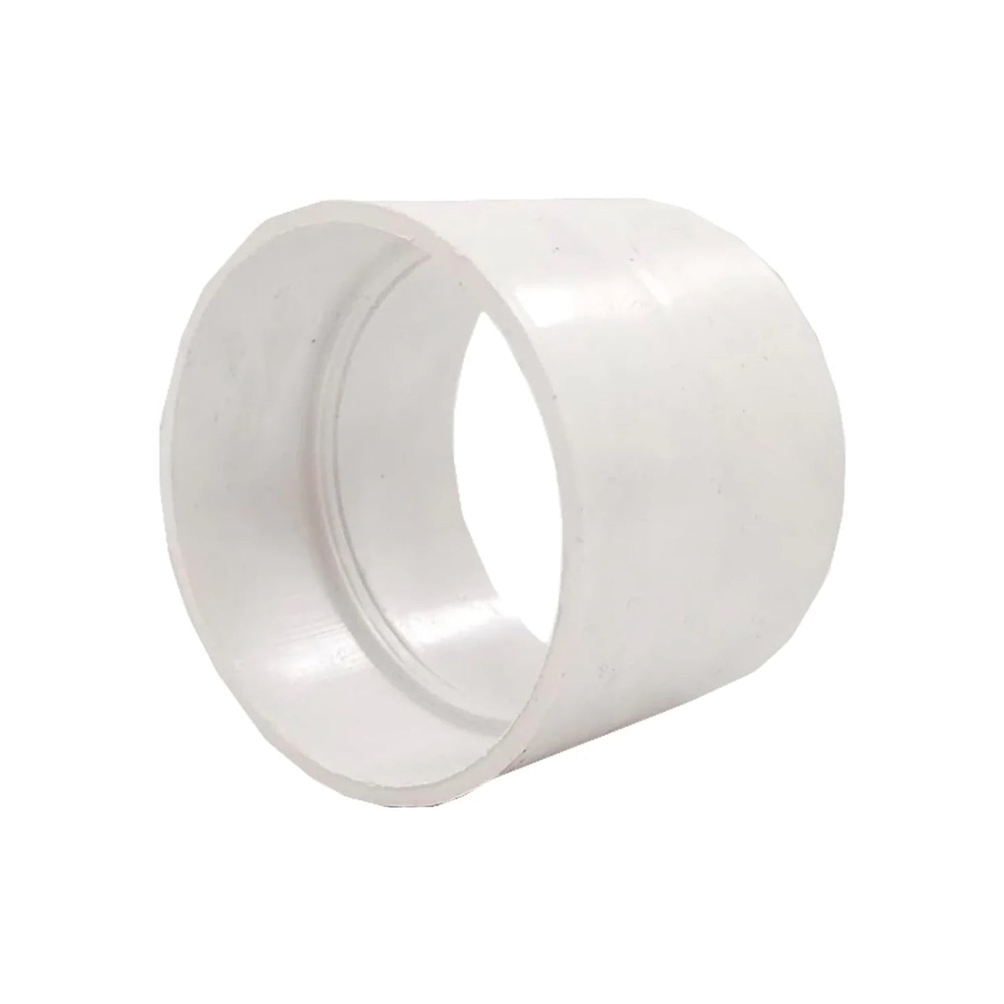 Cople PVC sanitario blanco 2 pulgadas (50 mm) para unión de tubería
