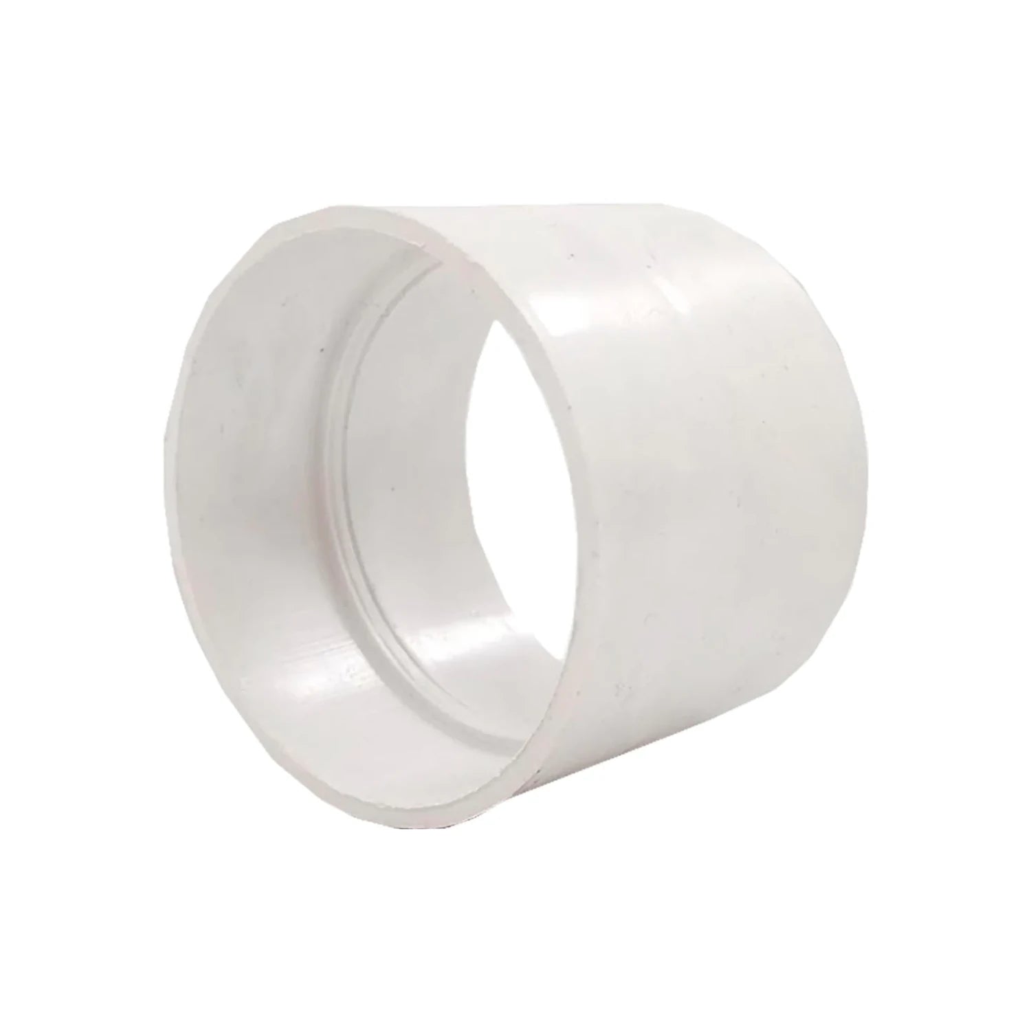 Cople PVC sanitario blanco 2 pulgadas (50 mm) para unión de tubería