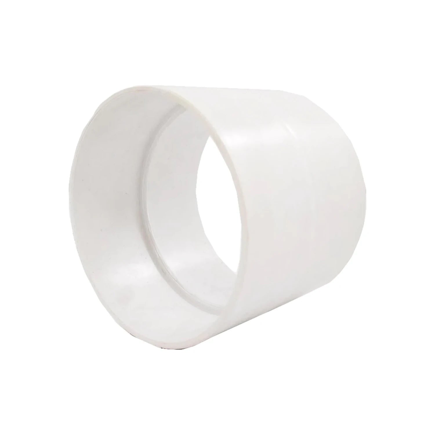 Cople unión PVC sanitario blanco 4 pulgadas (100 mm) para instalaciones de plomería